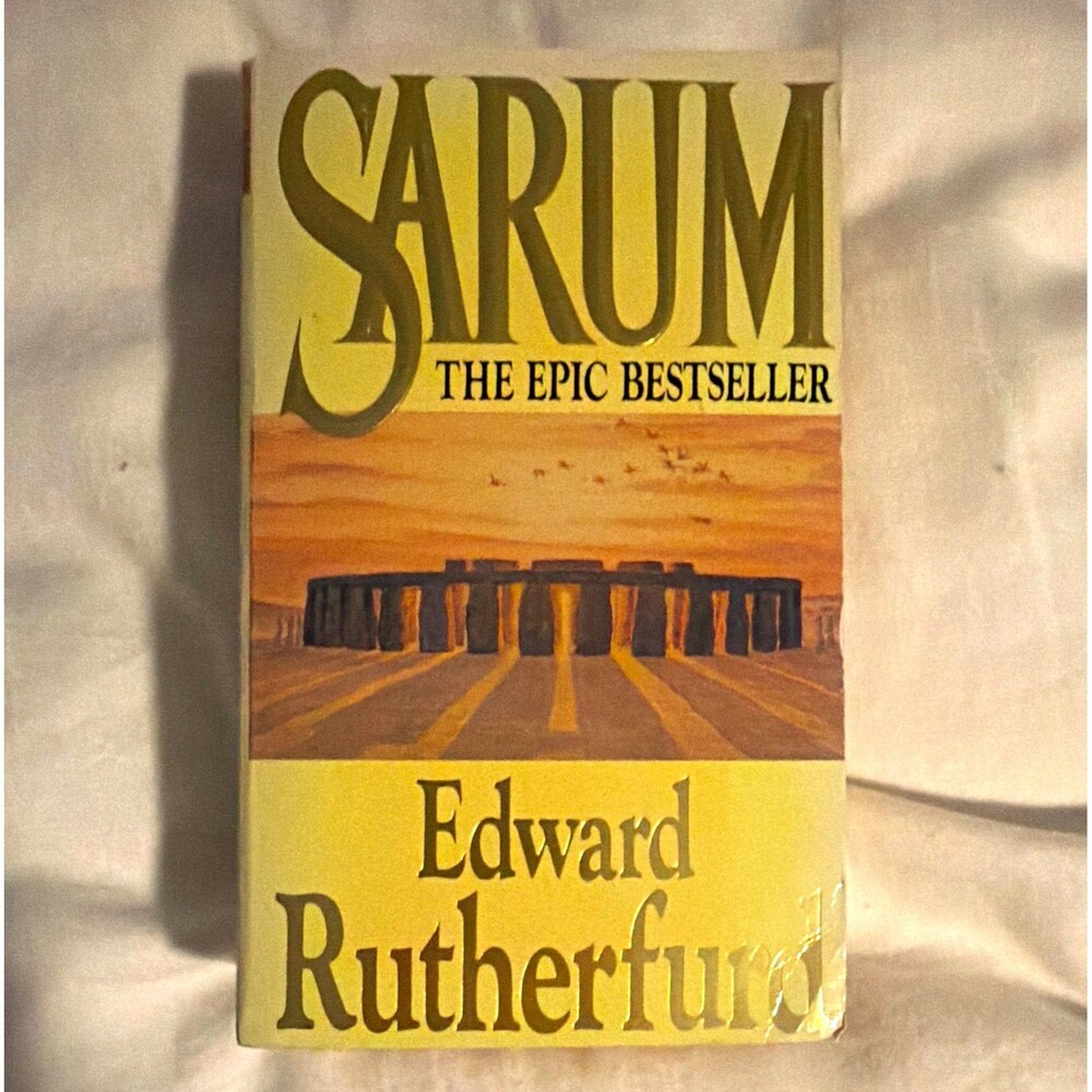 Sarum by Edward Rutherfurd Paperback Historical Fiction Novel